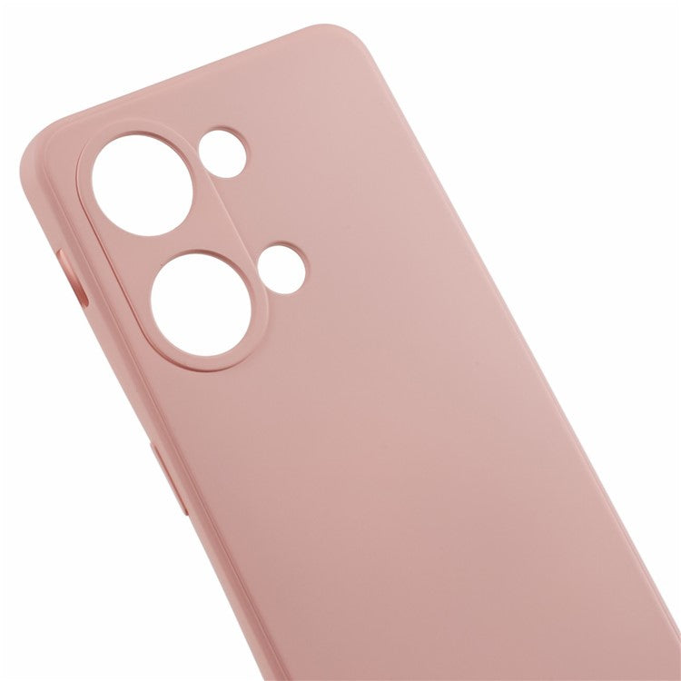 Soft TPU Shockproof Case for OnePlus Nord 3 5G / Ace 2V , Anti-Scratch Fiber Lining Rubberized Phone Cover - Pink