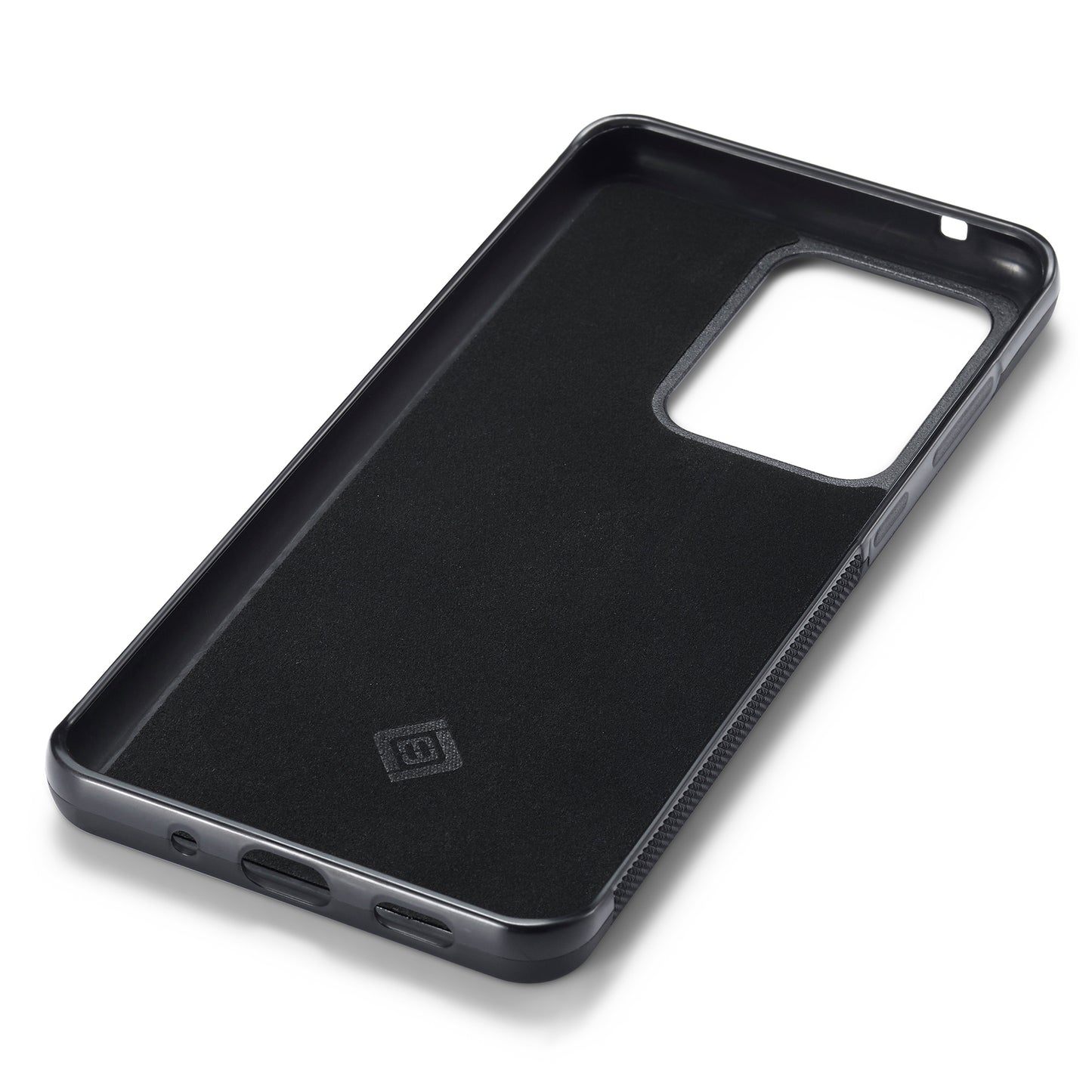 LC.IMEEKE Carbon Fiber Splicing Case for Samsung Galaxy S20 Ultra , PU Leather Coated TPU + EVA Cover