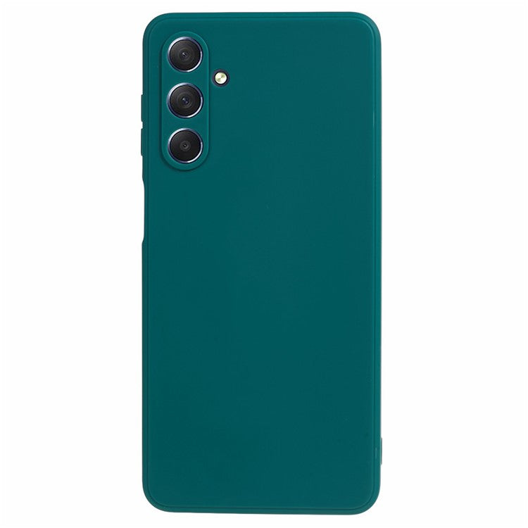 For Samsung Galaxy M54 5G / F54 5G Straight Edge Phone Case Precise Cutout Anti-scratch TPU Cover - Army Green