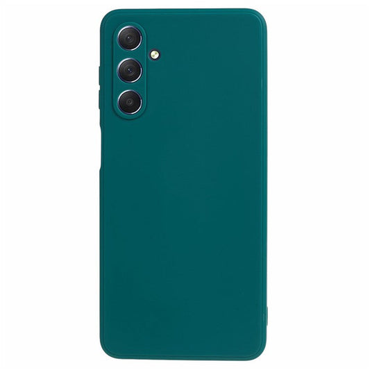 For Samsung Galaxy M54 5G / F54 5G Straight Edge Phone Case Precise Cutout Anti-scratch TPU Cover - Army Green