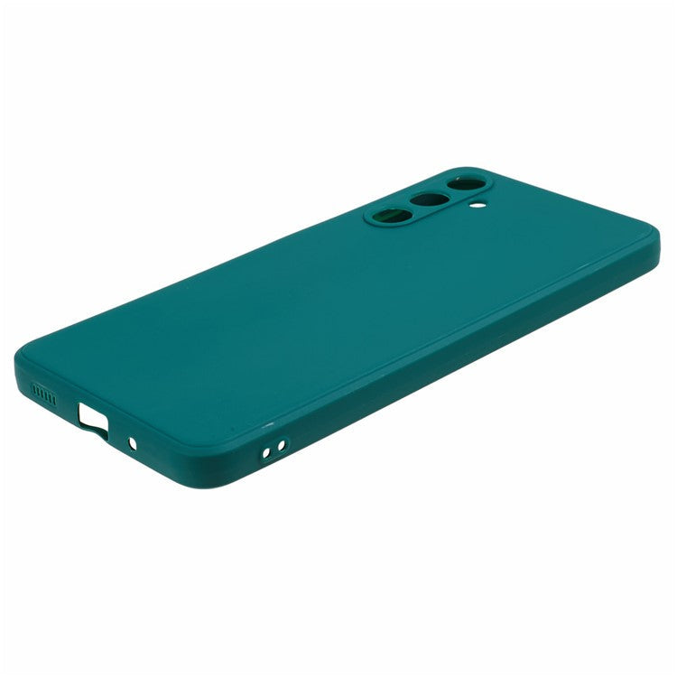 For Samsung Galaxy M54 5G / F54 5G Straight Edge Phone Case Precise Cutout Anti-scratch TPU Cover - Army Green