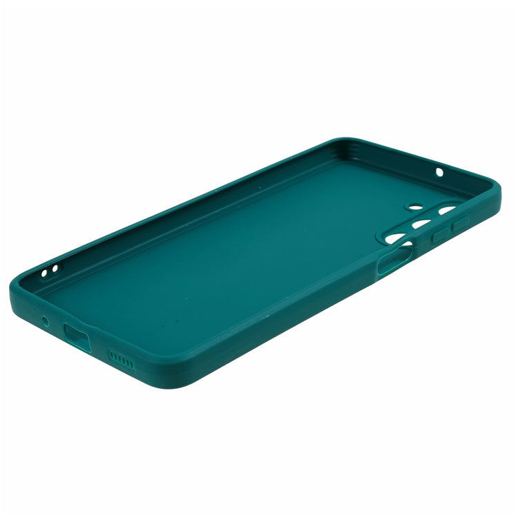 For Samsung Galaxy M54 5G / F54 5G Straight Edge Phone Case Precise Cutout Anti-scratch TPU Cover - Army Green
