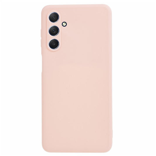 For Samsung Galaxy M54 5G / F54 5G Straight Edge Phone Case Precise Cutout Anti-scratch TPU Cover - Pink