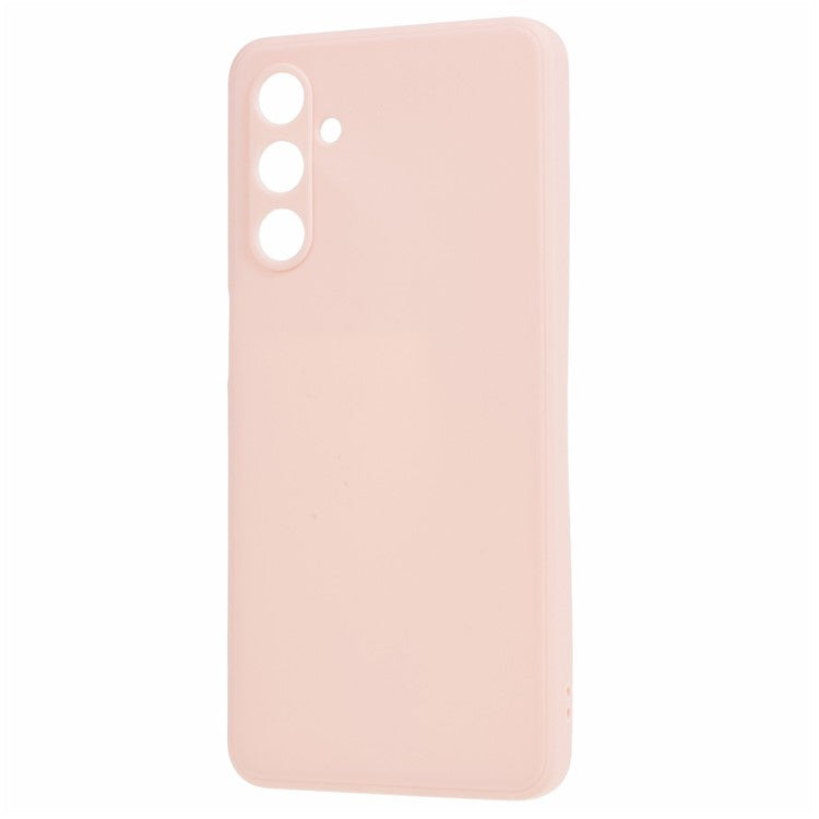 For Samsung Galaxy M54 5G / F54 5G Straight Edge Phone Case Precise Cutout Anti-scratch TPU Cover - Pink