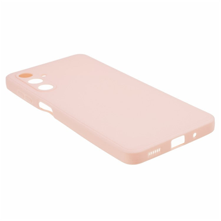 For Samsung Galaxy M54 5G / F54 5G Straight Edge Phone Case Precise Cutout Anti-scratch TPU Cover - Pink