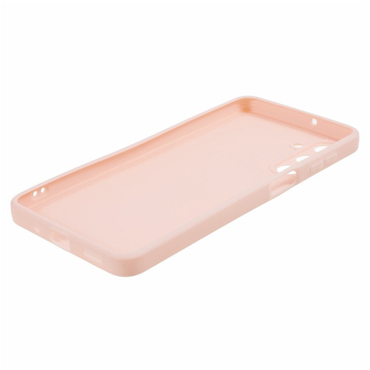For Samsung Galaxy M54 5G / F54 5G Straight Edge Phone Case Precise Cutout Anti-scratch TPU Cover - Pink