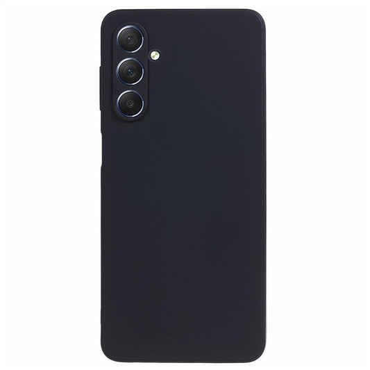 For Samsung Galaxy M54 5G / F54 5G Straight Edge Phone Case Precise Cutout Anti-scratch TPU Cover - Black