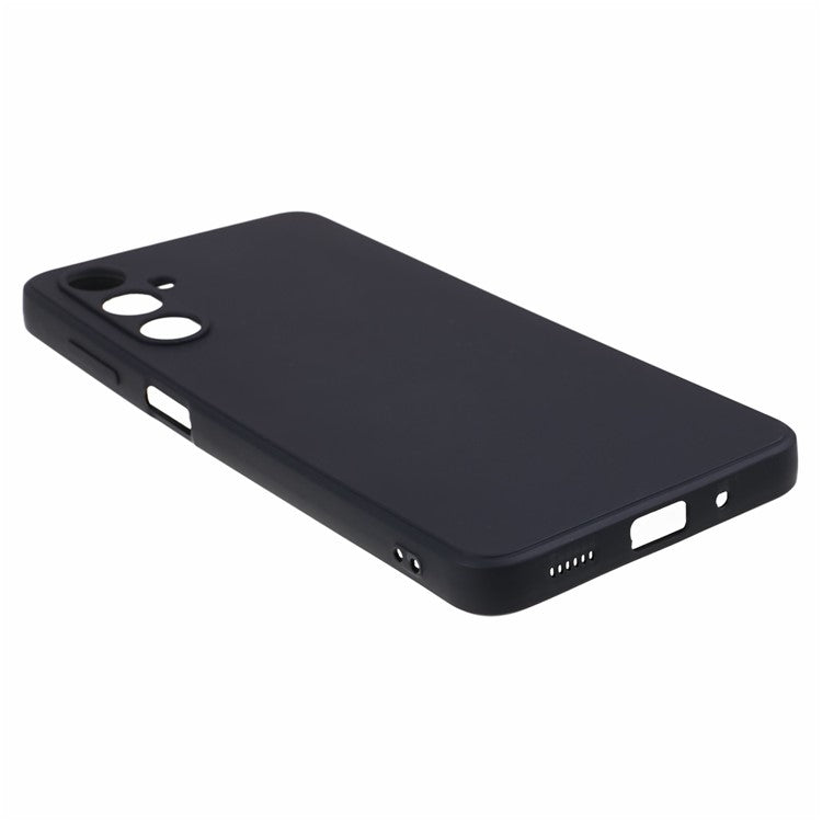 For Samsung Galaxy M54 5G / F54 5G Straight Edge Phone Case Precise Cutout Anti-scratch TPU Cover - Black
