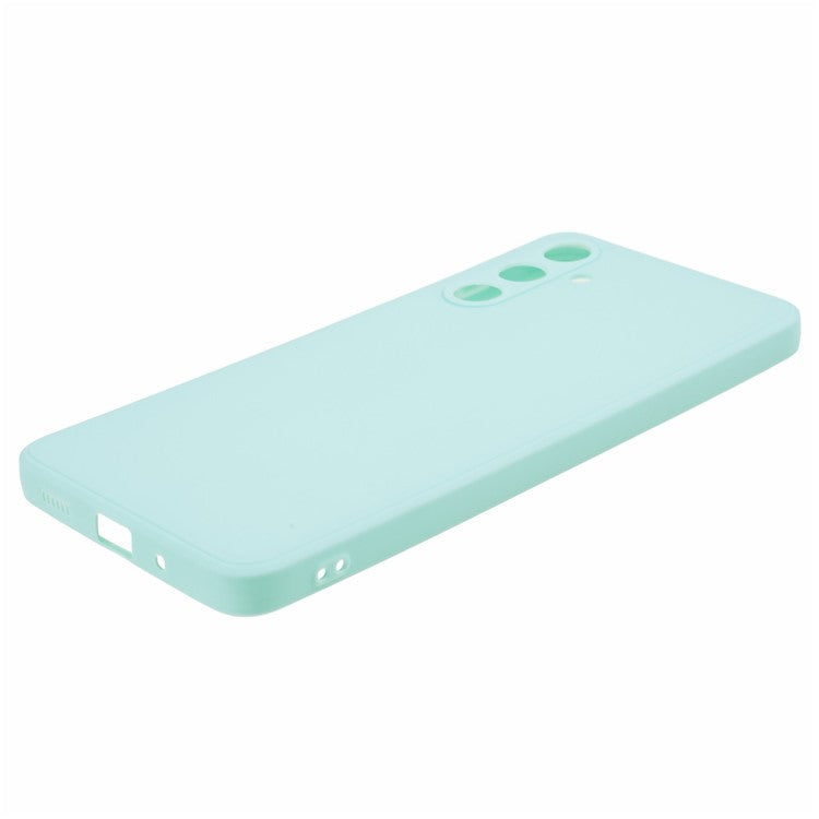 For Samsung Galaxy M54 5G / F54 5G Straight Edge Phone Case Precise Cutout Anti-scratch TPU Cover - Baby Blue