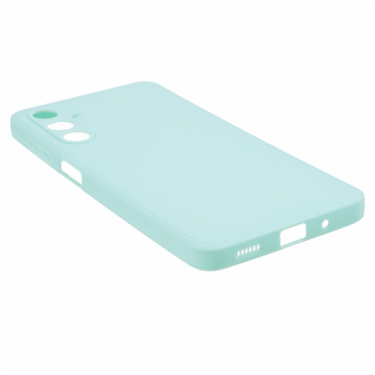 For Samsung Galaxy M54 5G / F54 5G Straight Edge Phone Case Precise Cutout Anti-scratch TPU Cover - Baby Blue