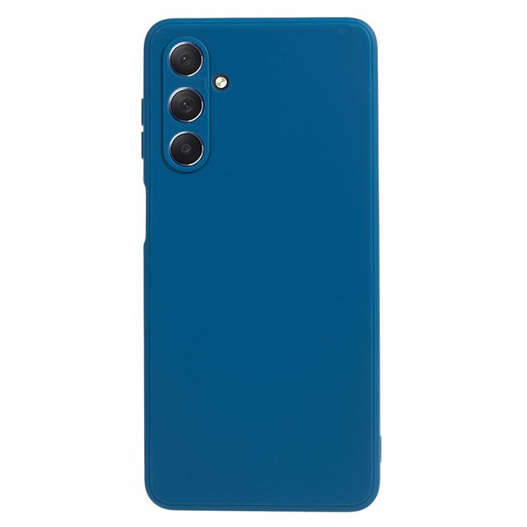 For Samsung Galaxy M54 5G / F54 5G Straight Edge Phone Case Precise Cutout Anti-scratch TPU Cover - Sapphire
