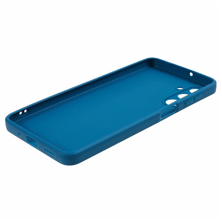 For Samsung Galaxy M54 5G / F54 5G Straight Edge Phone Case Precise Cutout Anti-scratch TPU Cover - Sapphire