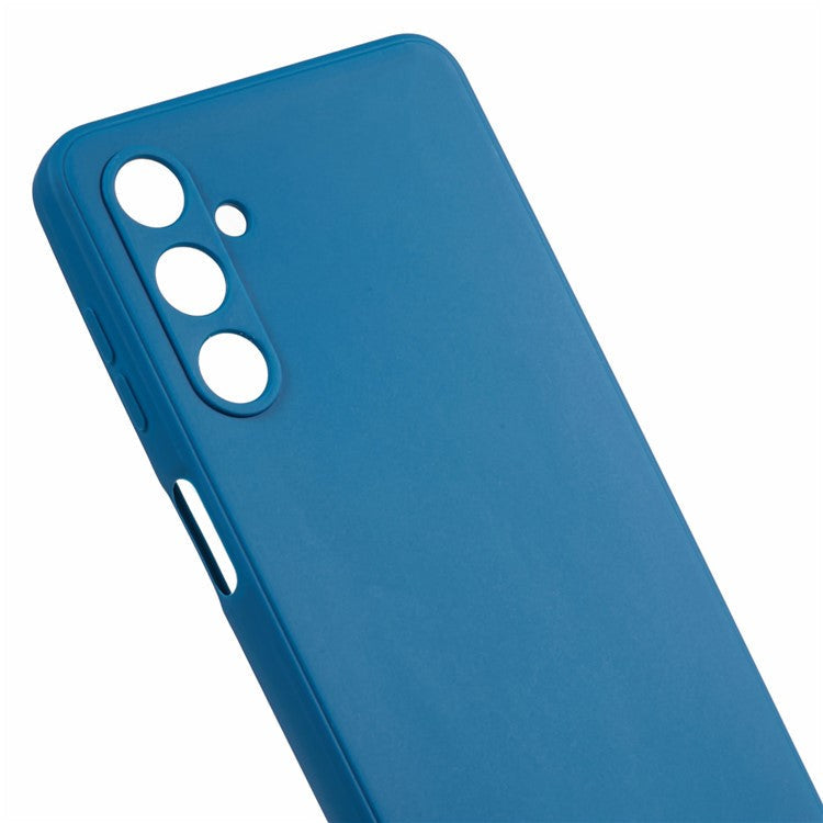 For Samsung Galaxy M54 5G / F54 5G Straight Edge Phone Case Precise Cutout Anti-scratch TPU Cover - Sapphire