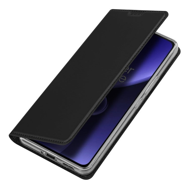 DUX DUCIS Skin Pro Series for OnePlus Nord CE3 5G Leather Anti-fall Stand Cover Card Holder Phone Case - Black