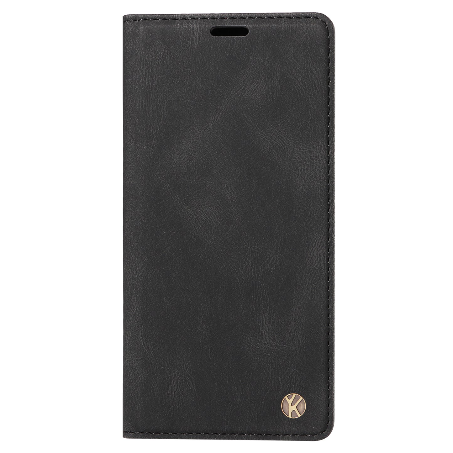 YIKATU YK-004 For Samsung Galaxy S20 FE / S20 FE 5G / S20 FE 2022 / S20 Lite Leather Cover Skin-touch Flip Wallet Stand Phone Case - Black