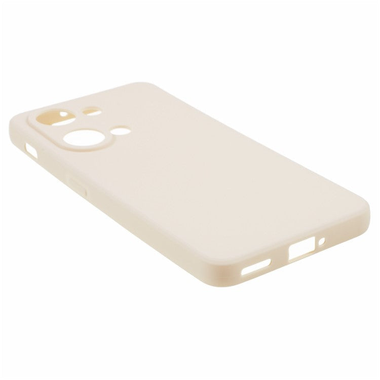 Straight Edge Phone Case for OnePlus Nord 3 5G / Ace 2V , Soft TPU Precise Cutout Camera Protection Cover - White