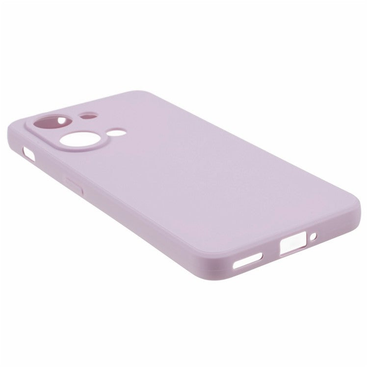 Straight Edge Phone Case for OnePlus Nord 3 5G / Ace 2V , Soft TPU Precise Cutout Camera Protection Cover - Purple