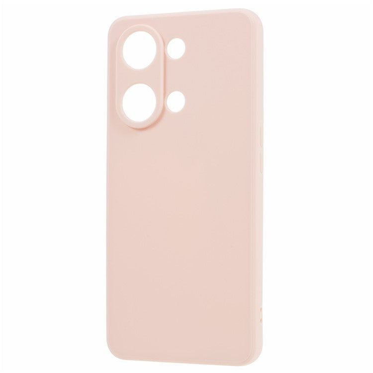 Straight Edge Phone Case for OnePlus Nord 3 5G / Ace 2V , Soft TPU Precise Cutout Camera Protection Cover - Pink
