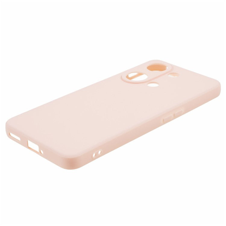 Straight Edge Phone Case for OnePlus Nord 3 5G / Ace 2V , Soft TPU Precise Cutout Camera Protection Cover - Pink