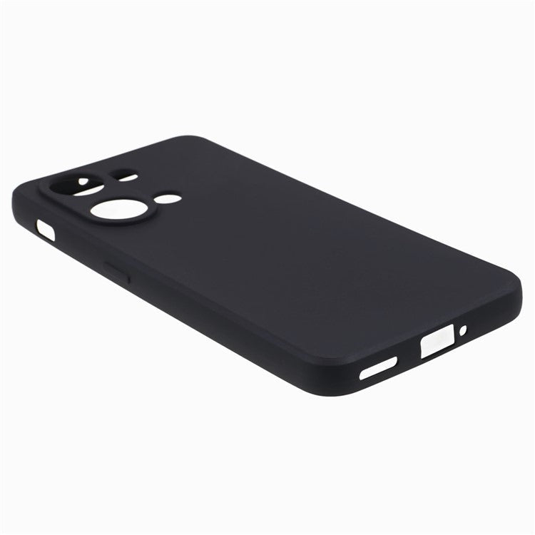 Straight Edge Phone Case for OnePlus Nord 3 5G / Ace 2V , Soft TPU Precise Cutout Camera Protection Cover - Black
