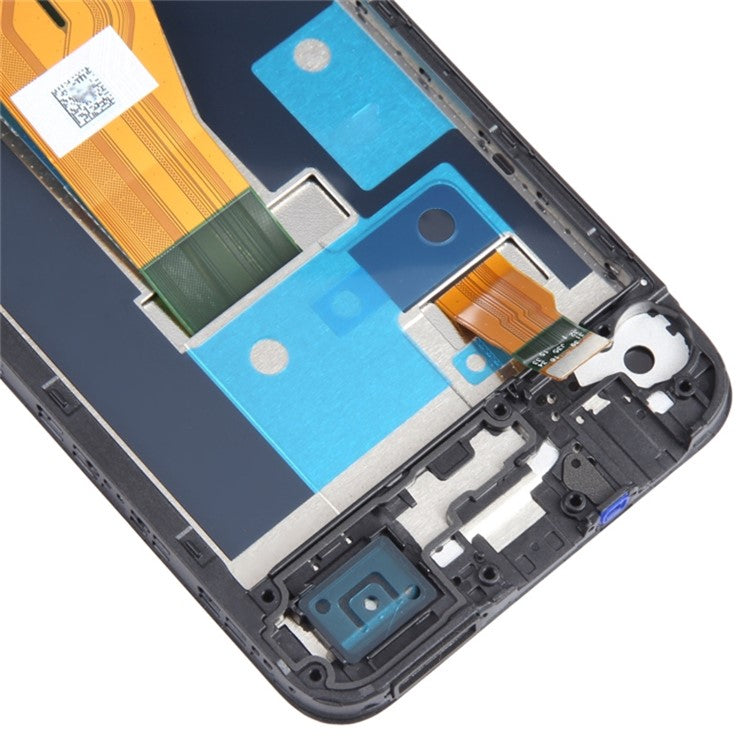 For Realme C33 Grade B LCD Screen and Digitizer Assembly + Frame Replace Part (without Logo)