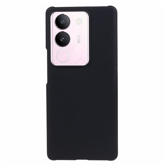 For vivo S17 5G / S17 Pro 5G Rubberized Phone Case Hard PC Anti-scratch Phone Cover - Black