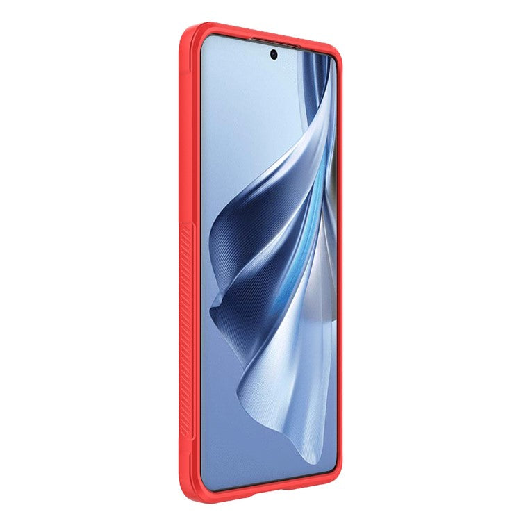 TPU Phone Case for Oppo Reno10 5G (Global) / Reno10 Pro 5G (Global) , Drop-Proof Protective Rugged Cover - Red