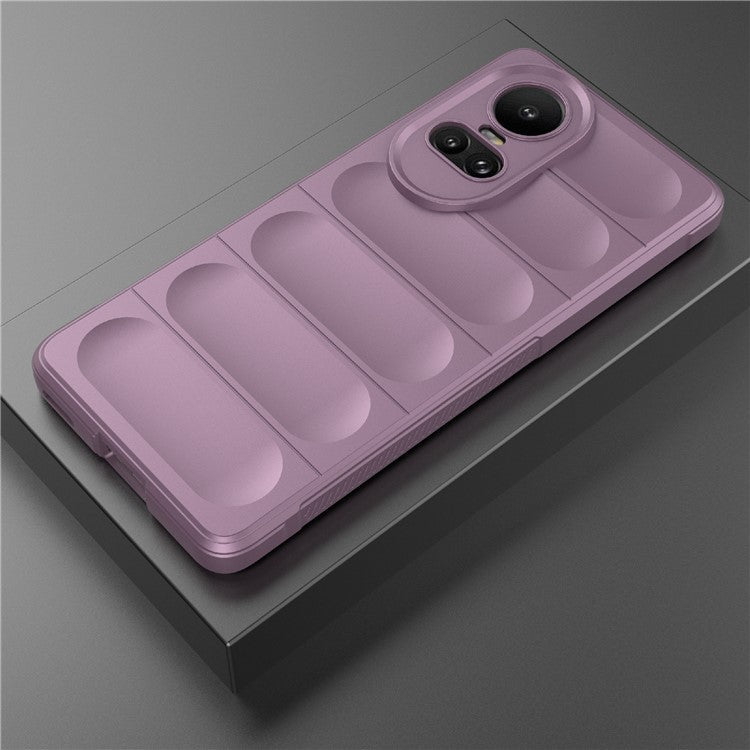 TPU Phone Case for Oppo Reno10 5G (Global) / Reno10 Pro 5G (Global) , Drop-Proof Protective Rugged Cover - Light Purple