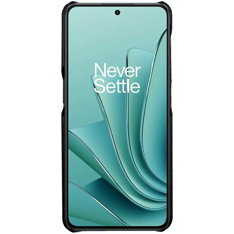 IMAK Ruiyi Series for OnePlus Ace 2V / Nord 3 5G PU Leather Coated PC Case Cloth Texture Phone Cover - Black