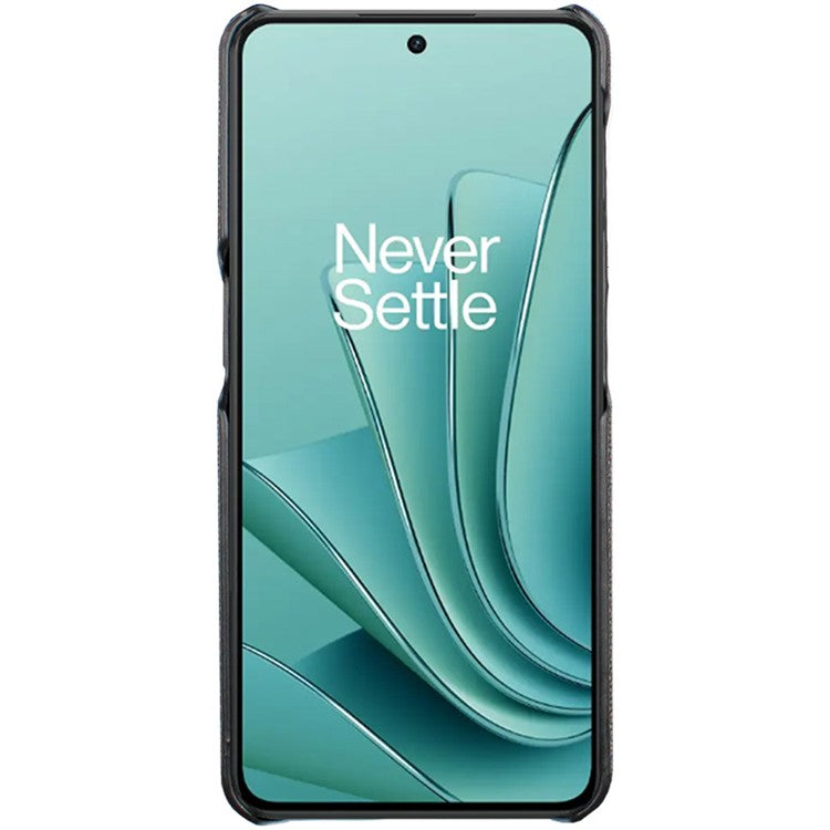 IMAK Ruiyi Series for OnePlus Ace 2V / Nord 3 5G PU Leather Coated PC Case Cloth Texture Phone Cover - Dark Grey