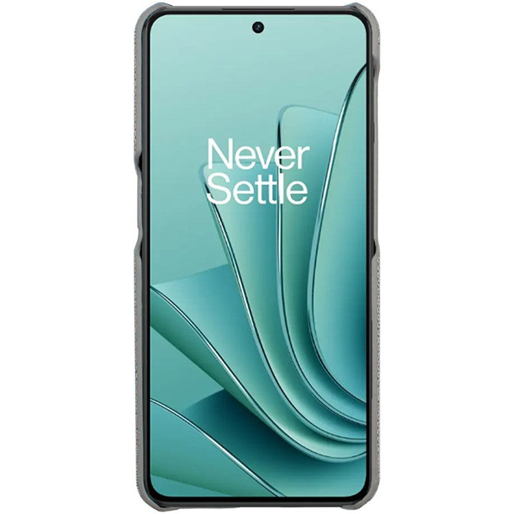 IMAK Ruiyi Series for OnePlus Ace 2V / Nord 3 5G PU Leather Coated PC Case Cloth Texture Phone Cover - Light Grey