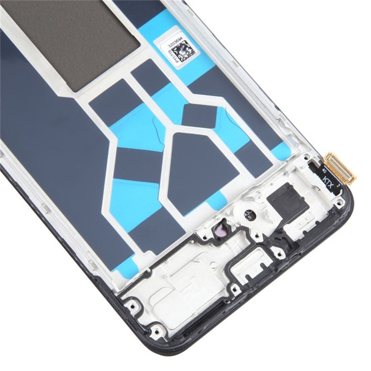 For Oppo Reno7 SE 5G Grade C LCD Screen and Digitizer Assembly + Frame Part (TFT Technology) (without Logo)