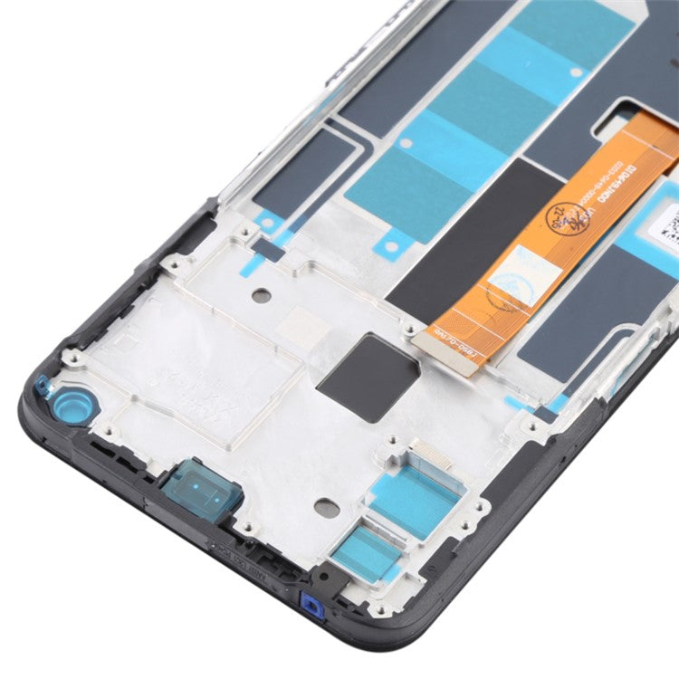 For Realme 7 5G Grade B LCD Screen and Digitizer Assembly + Frame Repair Part (without Logo)