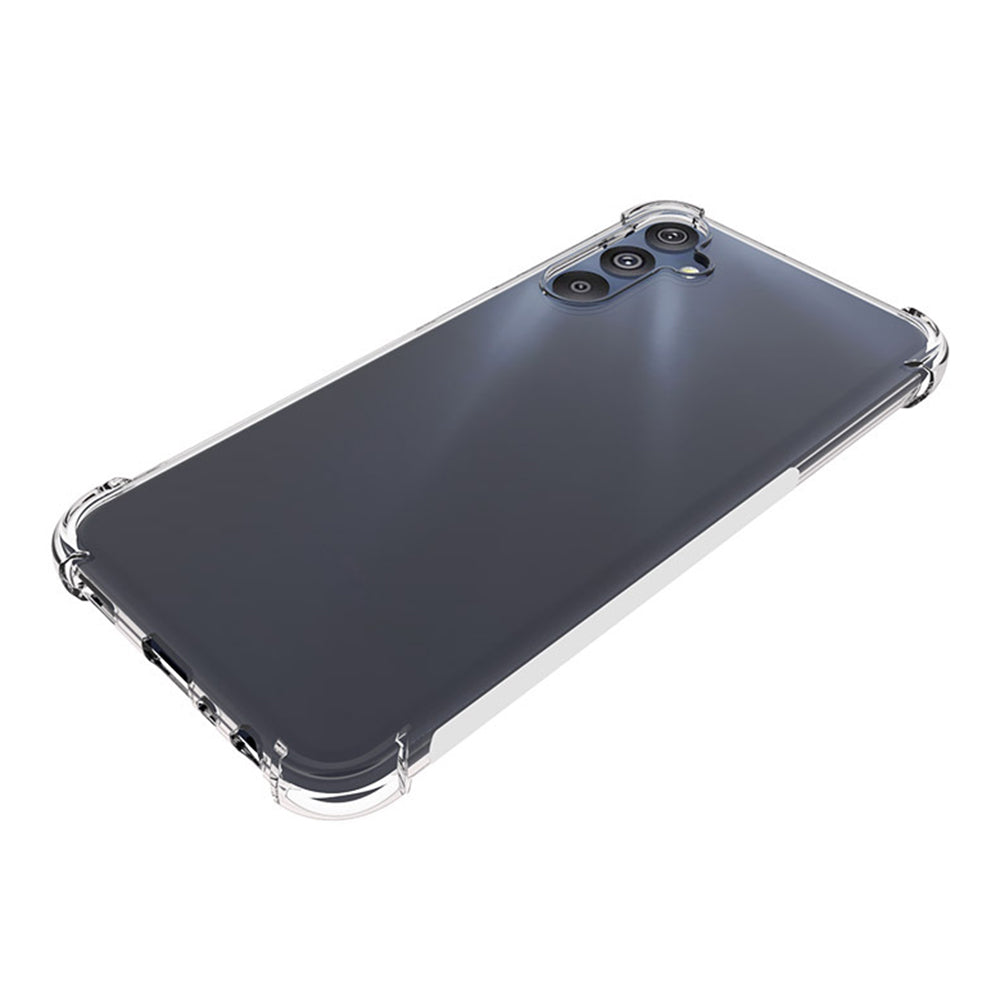 For Samsung Galaxy M34 5G / F34 5G Shockproof Phone Cover Transparent Anti-Dust TPU Phone Case