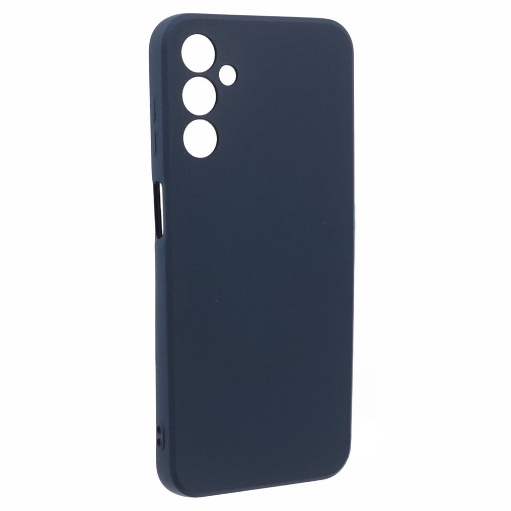 Double-Sided Matte TPU Cover for Samsung Galaxy M14 5G , Anti-scratch Cell Phone Case - Navy Blue