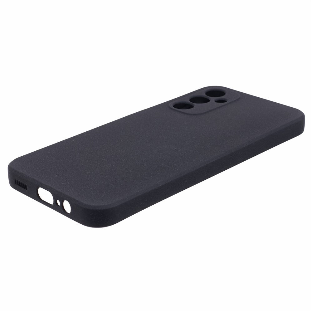 Double-Sided Matte TPU Cover for Samsung Galaxy M14 5G , Anti-scratch Cell Phone Case - Black
