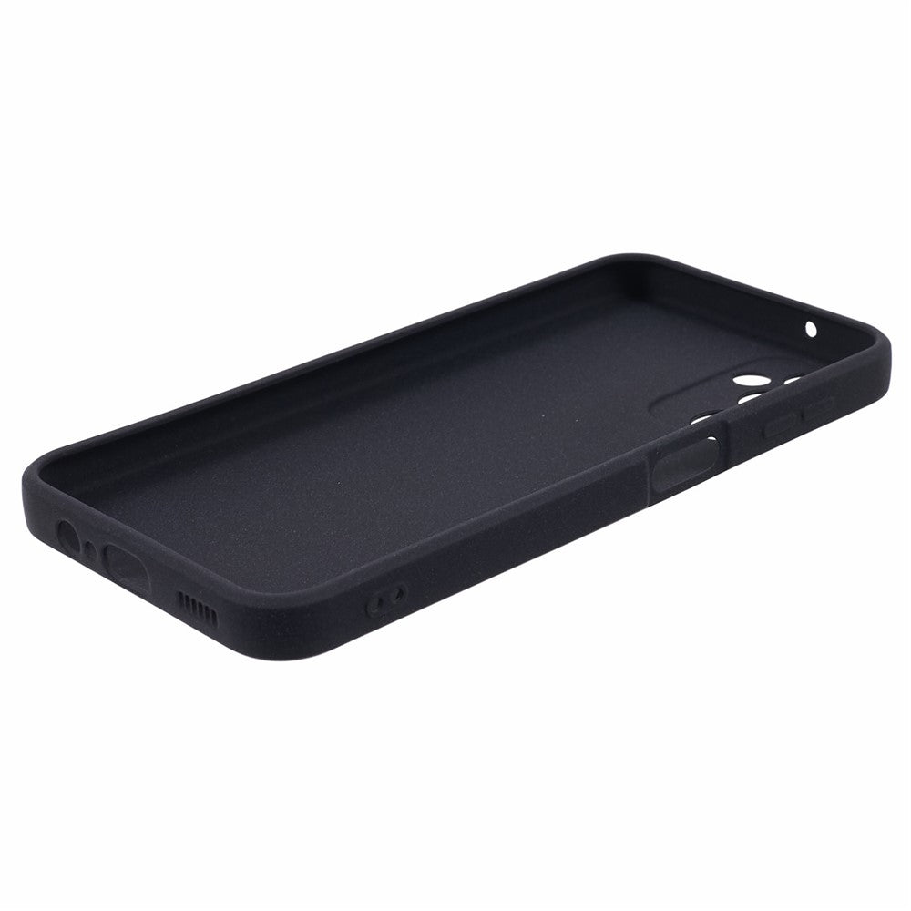 Double-Sided Matte TPU Cover for Samsung Galaxy M14 5G , Anti-scratch Cell Phone Case - Black