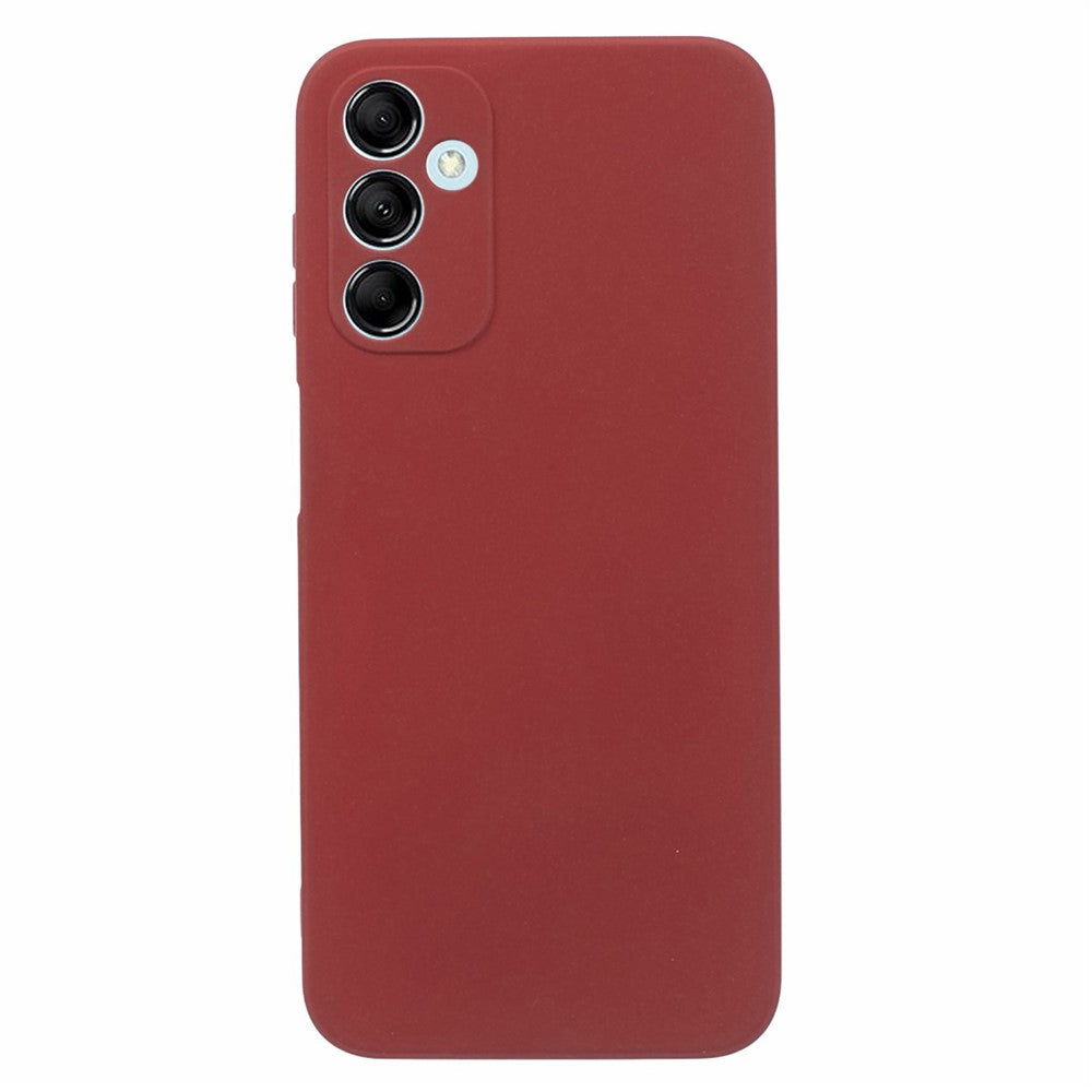 Double-Sided Matte TPU Cover for Samsung Galaxy M14 5G , Anti-scratch Cell Phone Case - Wine Red