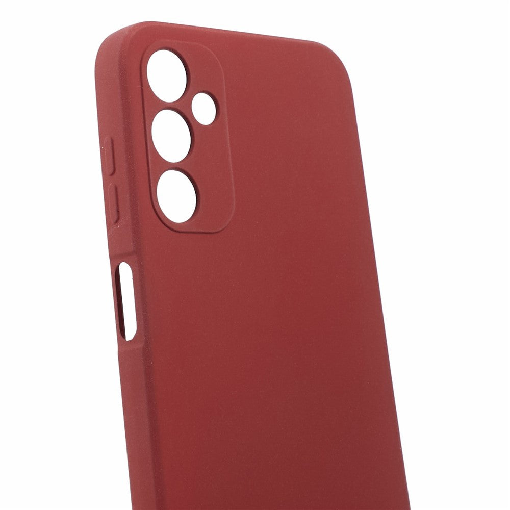Double-Sided Matte TPU Cover for Samsung Galaxy M14 5G , Anti-scratch Cell Phone Case - Wine Red