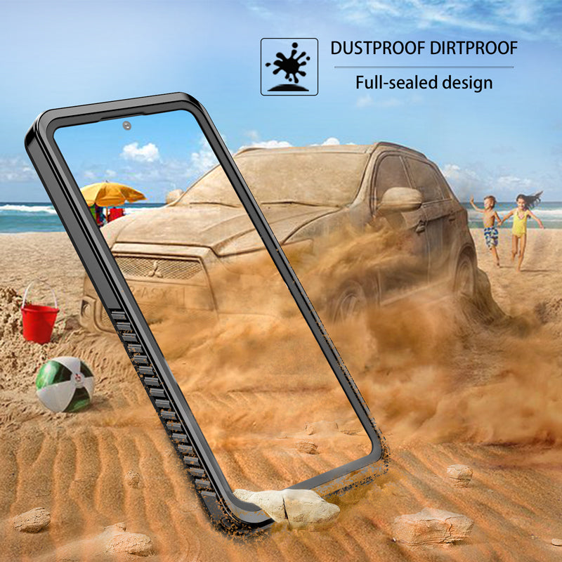 FS Series IP68 Waterproof Case For Samsung Galaxy S20 FE Clear Anti-scratch Anti-fall Phone Cover Shell