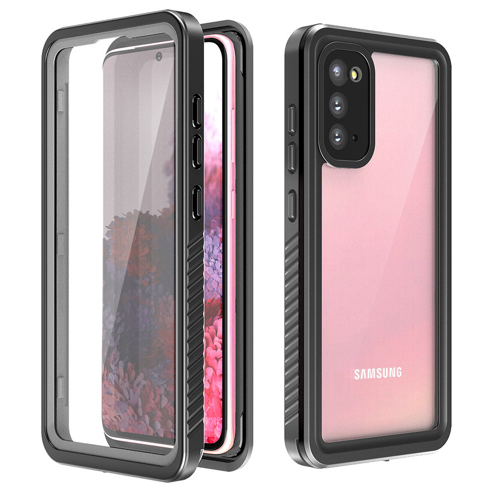 FS Series For Samsung Galaxy S20 5G IPX8 Waterproof Case Full Body Shockproof Clear Phone Cover
