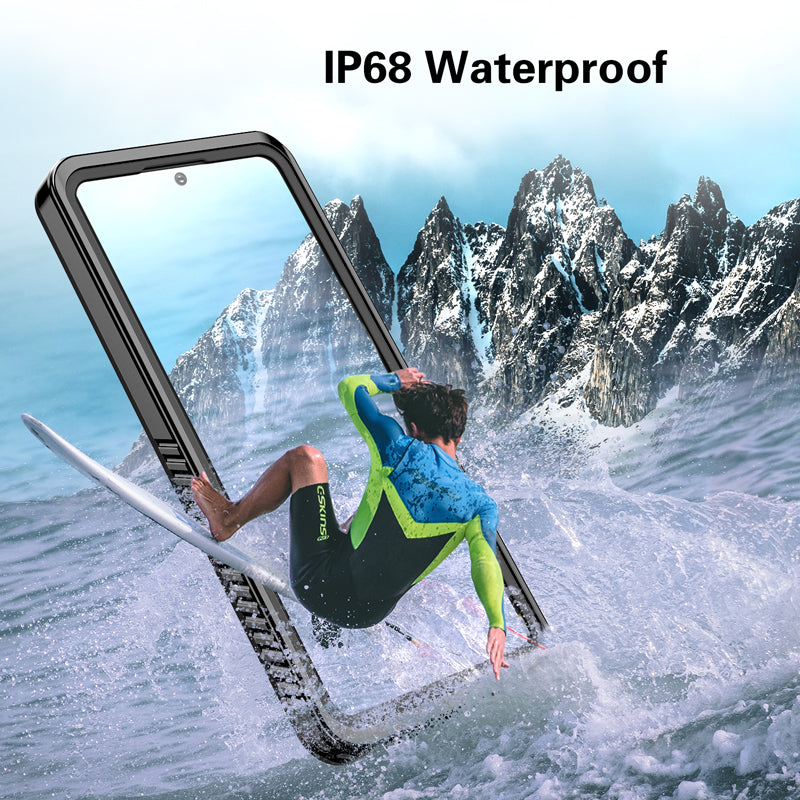 FS Series For Samsung Galaxy S20 5G IPX8 Waterproof Case Full Body Shockproof Clear Phone Cover