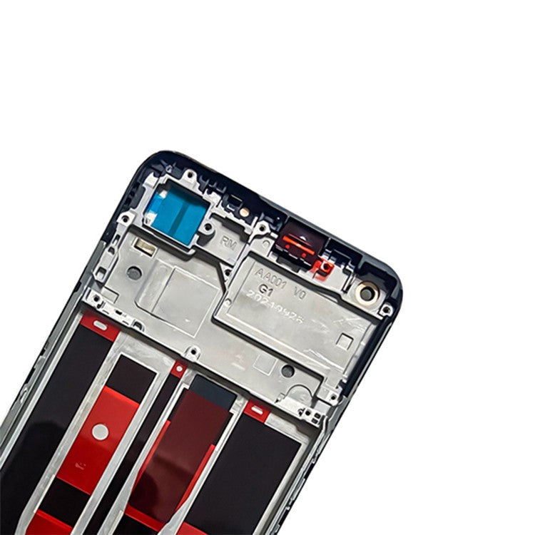 For Oppo A74 4G / A95 4G / F19 Grade C LCD Screen and Digitizer Assembly + Frame Part (TFT Technology) (without Logo)