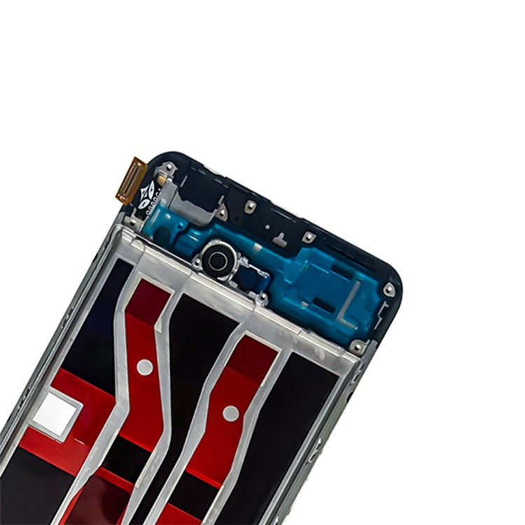 For Oppo A74 4G / A95 4G / F19 Grade C OLED Screen and Digitizer Assembly + Frame Repair Part (without Logo)
