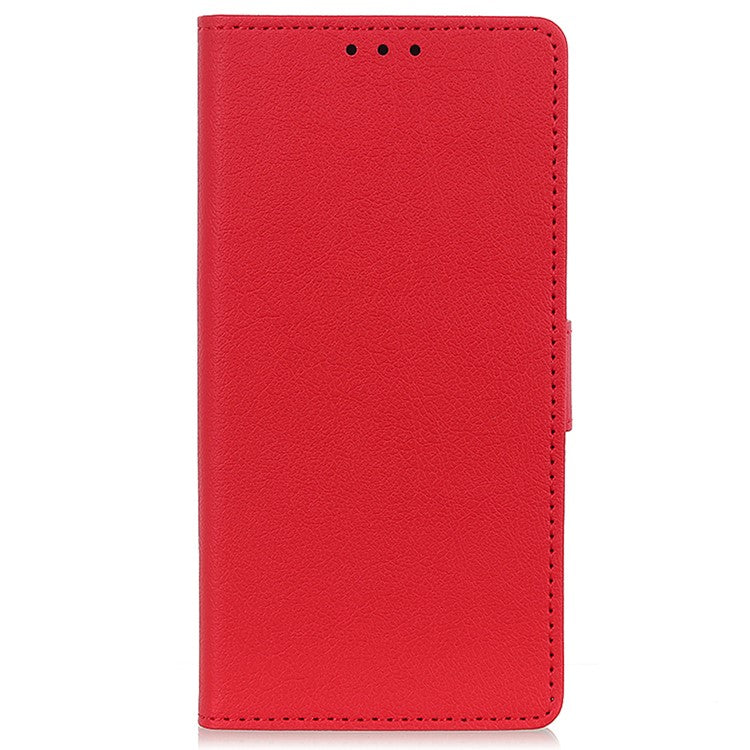 For Samsung Galaxy A05s 4G Case Smartphone Cover Leather Wallet Stand Shell - Red