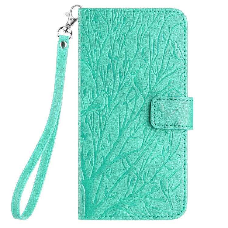 For Samsung Galaxy A32 5G / M32 5G Case Full Protection Wallet Stand Phone Cover - Green
