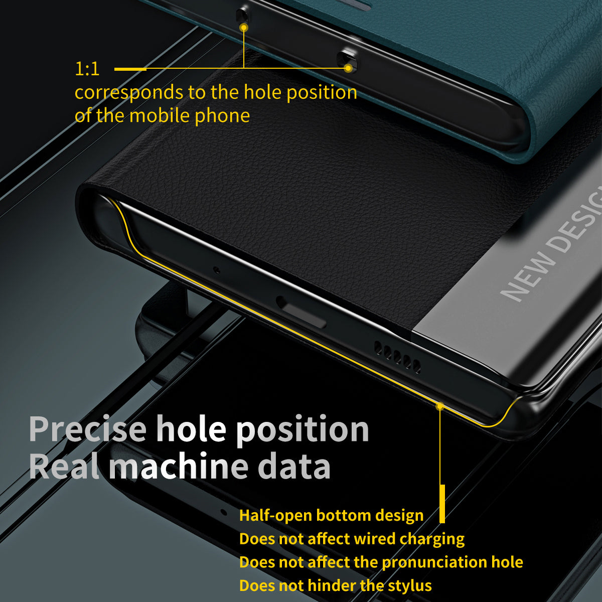 For Samsung Galaxy M34 5G / F34 5G Case PU Leather Electroplating Stand Cover - Sapphire