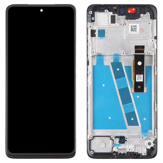 For Motorola Moto G72 4G XT2255-1 Grade B OLED Screen and Digitizer Assembly + Frame Replacement Part (without Logo)