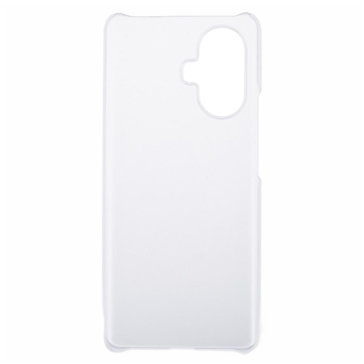 For Oppo K11x 5G / OnePlus Nord CE3 5G Case Rubberized PC Anti-scratch Phone Cover - Transparent