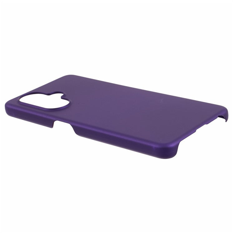 For Oppo K11x 5G / OnePlus Nord CE3 5G Case Rubberized PC Anti-scratch Phone Cover - Purple